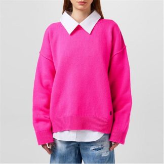 DSQUARED2 DSQ Hoody Ld34 Women Deep Pink  for sale