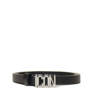 DSQUARED2 DSQ Icon Lgo Belt Jn41 Unisex Black Dq900  for sale