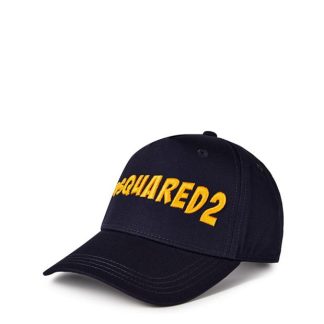 DSQUARED2 DSQ Logo Cap Jn34 Men Navy Dq875  for sale