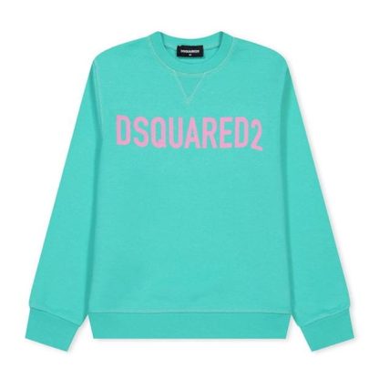 DSQUARED2 DSQ Logo Sweat  Jn42 Kids Crew Sweaters Multi DQ533 for sale