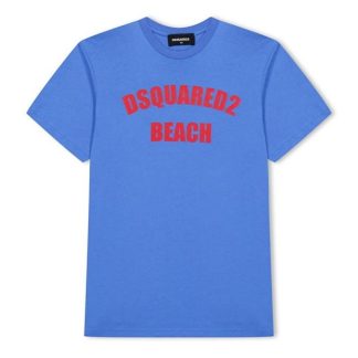 DSQUARED2 DSQ Logo Tee Jn42 Kids Regular Fit T-Shirts Multi DQ826 for sale