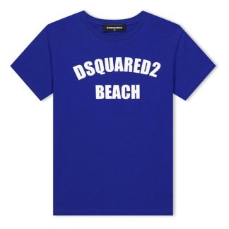 DSQUARED2 DSQ Logo Tee Jn42 Kids Regular Fit T-Shirts Multi DQ857 for sale