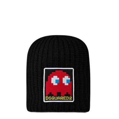 DSQUARED2 DSQ PM Beanie Sn34 Unisex Black  for sale