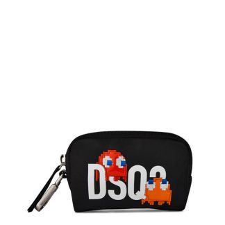 DSQUARED2 DSQ PM Washbags Sn34 Unisex Black  for sale