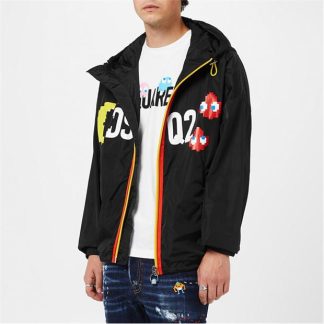 DSQUARED2 DSQ PM Windbreaker Sn34 Men Black  for sale