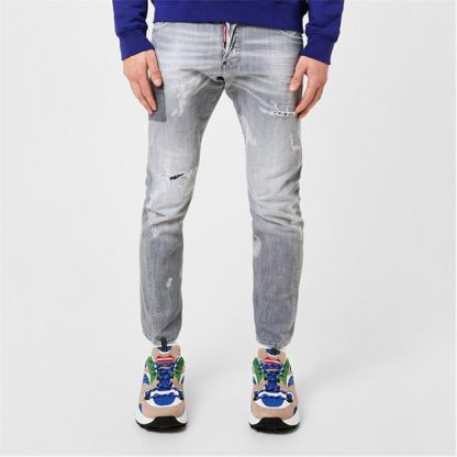 DSQUARED2 DSQ Sktr Jn Sn34 Men Grey  for sale