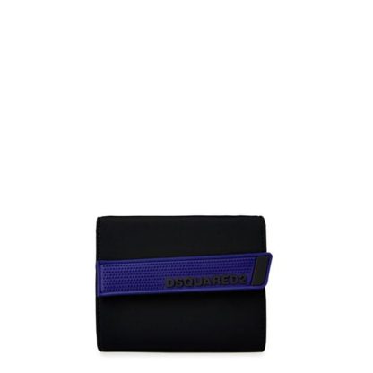 DSQUARED2 DSQ Sport Wallet Sn42 Unisex Blue/Black  for sale