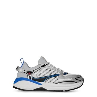 DSQUARED2 Dash Sneakers Men Runners Silver/Blue for sale