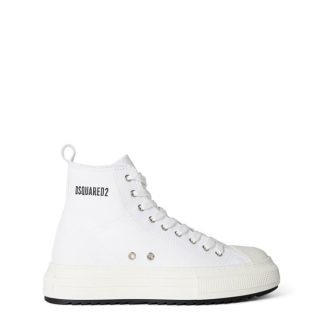 DSQUARED2 High Top Trainers Men White/Blk 2653  for sale