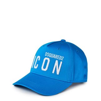 DSQUARED2 Icon Baseball Cap Kids Baseball Caps Blue DQ818 for sale