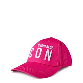 DSQUARED2 Icon Baseball Cap Kids Baseball Caps Pink DQ353 for sale