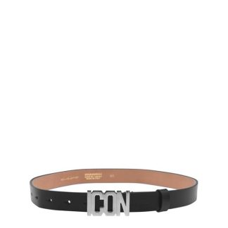 DSQUARED2 Icon Belt Women Blk/Slvr M802  for sale