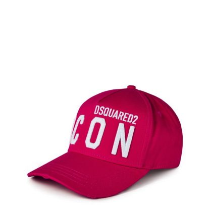 DSQUARED2 Icon Logo Cap Men Baseball Caps Fuscia for sale