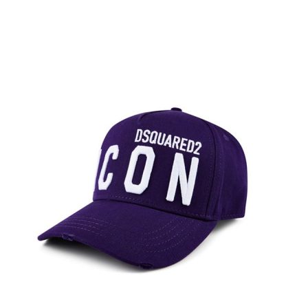 DSQUARED2 Icon Logo Cap Men Baseball Caps Purple M2484 for sale