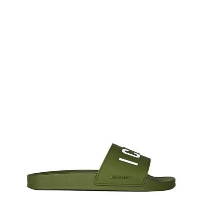 DSQUARED2 Icon Logo Sliders Men Militare 8066  for sale