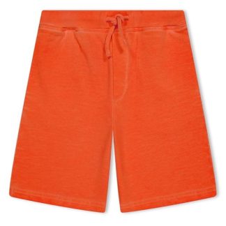 DSQUARED2 Icon Shorts Juniors Kids Fleece Shorts Ornge/GrenDQ253 for sale