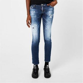 DSQUARED2 Jenifer Jeans Women Navy Blue  for sale