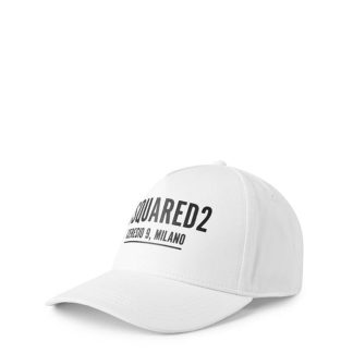 DSQUARED2 Junior Logo Cap Kids Baseball Caps White DQ100 for sale