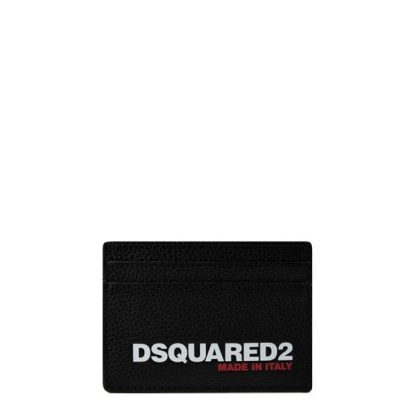 DSQUARED2 Logo Cardholder Unisex Nero 2124  for sale