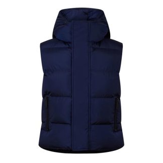 DSQUARED2 Logo Print Hooded Gilet Juniors Kids Blue Dq875  for sale