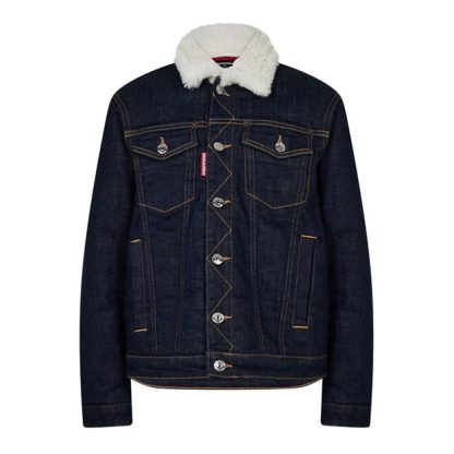 DSQUARED2 Over Jacket Boys Kids Blue Dq01  for sale