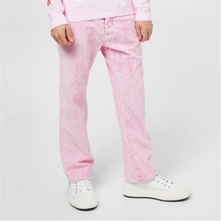 DSQUARED2 Roadie Cord Jeans Men Pink 243  for sale