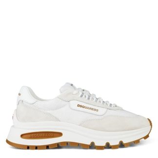 DSQUARED2 Run Ds2 Trainer Women Runners White/BeigeM979 for sale