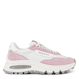 DSQUARED2 Run Ds2 Trainer Women Runners White/LilacM905 for sale