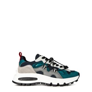 DSQUARED2 Run Ds2 Trainers Men Petrol Blue  for sale