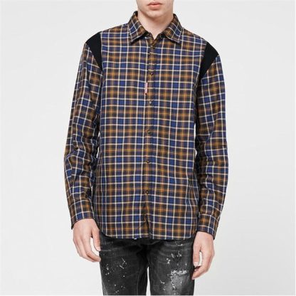 DSQUARED2 Shoulder Dan Shirt Men Multi 001F  for sale