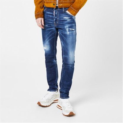 DSQUARED2 Slim Fit Jeans Men Blue 470  for sale