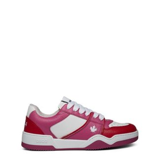 DSQUARED2 Spiker Low Trainers Women White/Fucsia  for sale