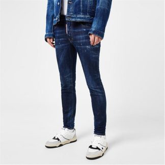 DSQUARED2 Super Twinky Jeans Men Blue 470  for sale