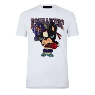 DSQUARED2 T-Shirt Men White  for sale