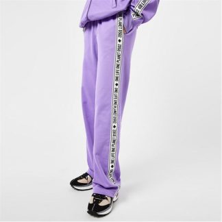 DSQUARED2 Tape Logo Joggers Women Lilac 381  for sale