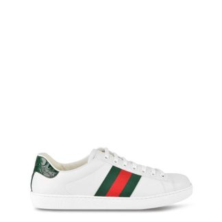 GUCCI Ace Trainers With Web Men Low Trainers Wht/GRG 9071 for sale