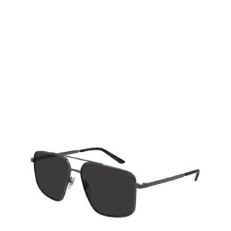 GUCCI Alloy Aviator Sunglasses Unisex Silver/Grey  for sale