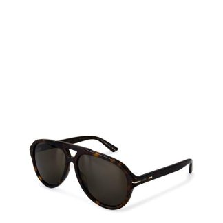 GUCCI Aviator Sunglasses Unisex Aviator Sunglasses Brown/Brown for sale