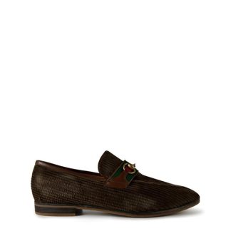 GUCCI Corduroy Loafer Men Brown  for sale