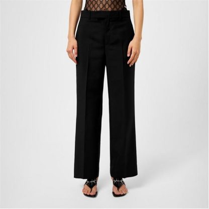 GUCCI Cutout Tailored Trousers Women Black 1000  for sale