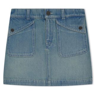 GUCCI Denim Skirt Girls Kids Blue 4452  for sale