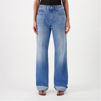 GUCCI Denim Trousers Women Blue/Mix  for sale