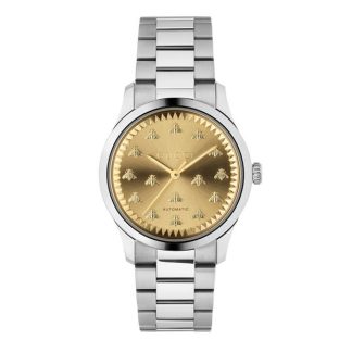 GUCCI G-Timeless Quartz Watch Unisex Silver/Gold  for sale