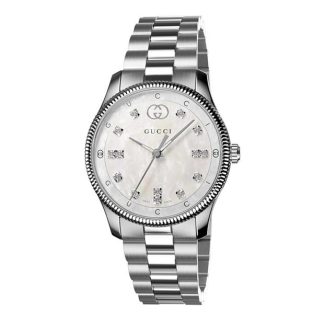 GUCCI G-Timeless Watch Unisex Analogue Quartz Watches Silver for sale