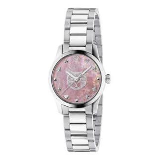 GUCCI G Timeless Watch Women Steel/Pink  for sale