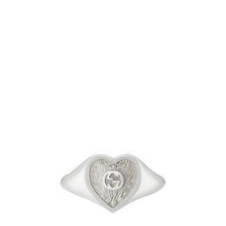 GUCCI GUCCI Heart Ring Women Silver  for sale