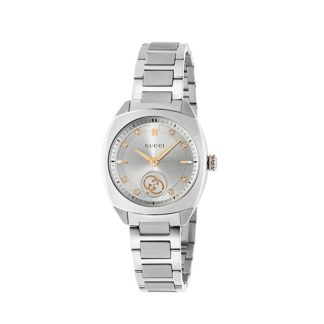 GUCCI GUCCI J Interlocking 52 Unisex Analogue Auto Watches Silver for sale