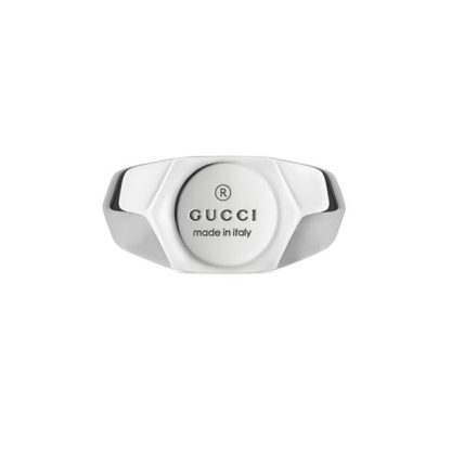 GUCCI GUCCI J TM Ring 42 Unisex Sterling Silver  for sale