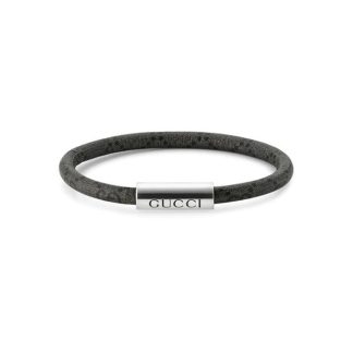 GUCCI GUCCI J Trademark 52 Unisex Chain Bracelets Black for sale