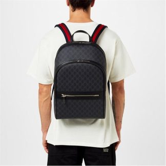 GUCCI Gg Backpack Unisex Gg Black  for sale